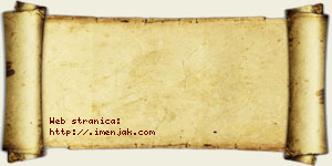 Anđelija Simonović vizit kartica